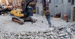Демонтаж фундамента цена от 1992 руб. | снос старого фундамента заказать в Салехарде