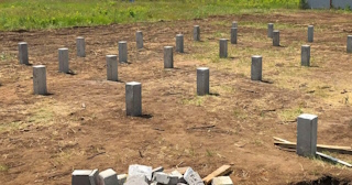 Фундамент на забивных жб сваях под ключ в Салехарде - фундамент из забивных железобетонных свай цена от 3197 руб/м2