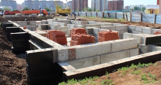Фундаменты промышленных зданий в Салехарде цена от 25152 руб. - заказать строительство фундамента промздания под стальные колонны